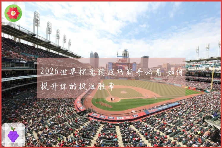 2026世界杯竞猜技巧新手必看 如何提升你的投注胜率